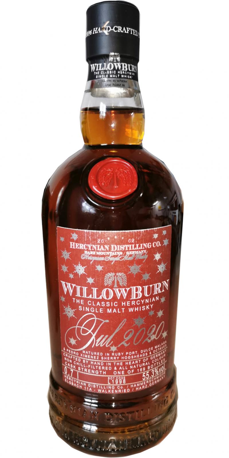 WillowBurn Seasonal Edition JUL 2020 55.3% 700ml