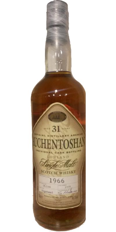 Auchentoshan 1966 Individual Cask Bottling #1005 46.1% 700ml