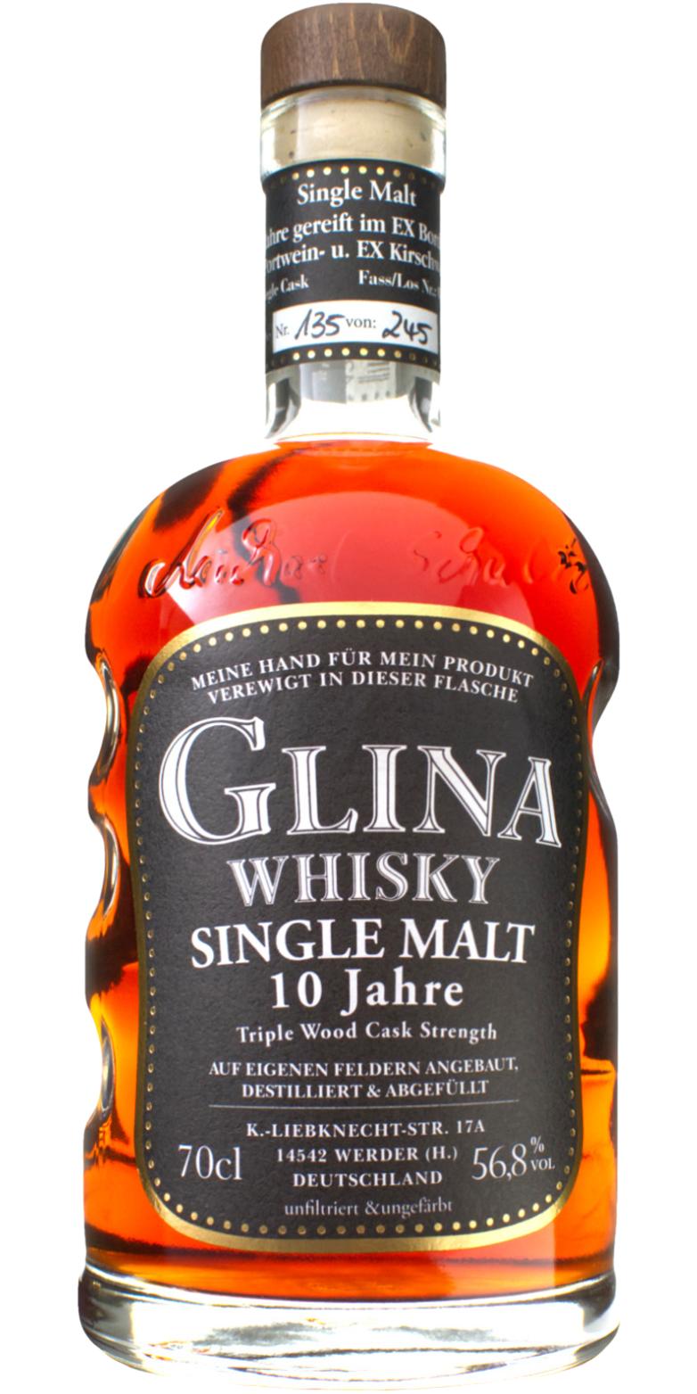 Glina Whisky 10yo Los-Nr.: 0449/3-1 56.8% 700ml