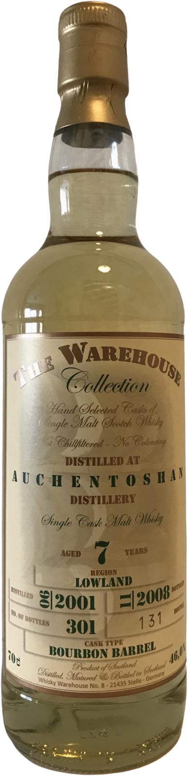 Auchentoshan 2001 WW8 The Warehouse Collection Bourbon Hogshead 46% 700ml