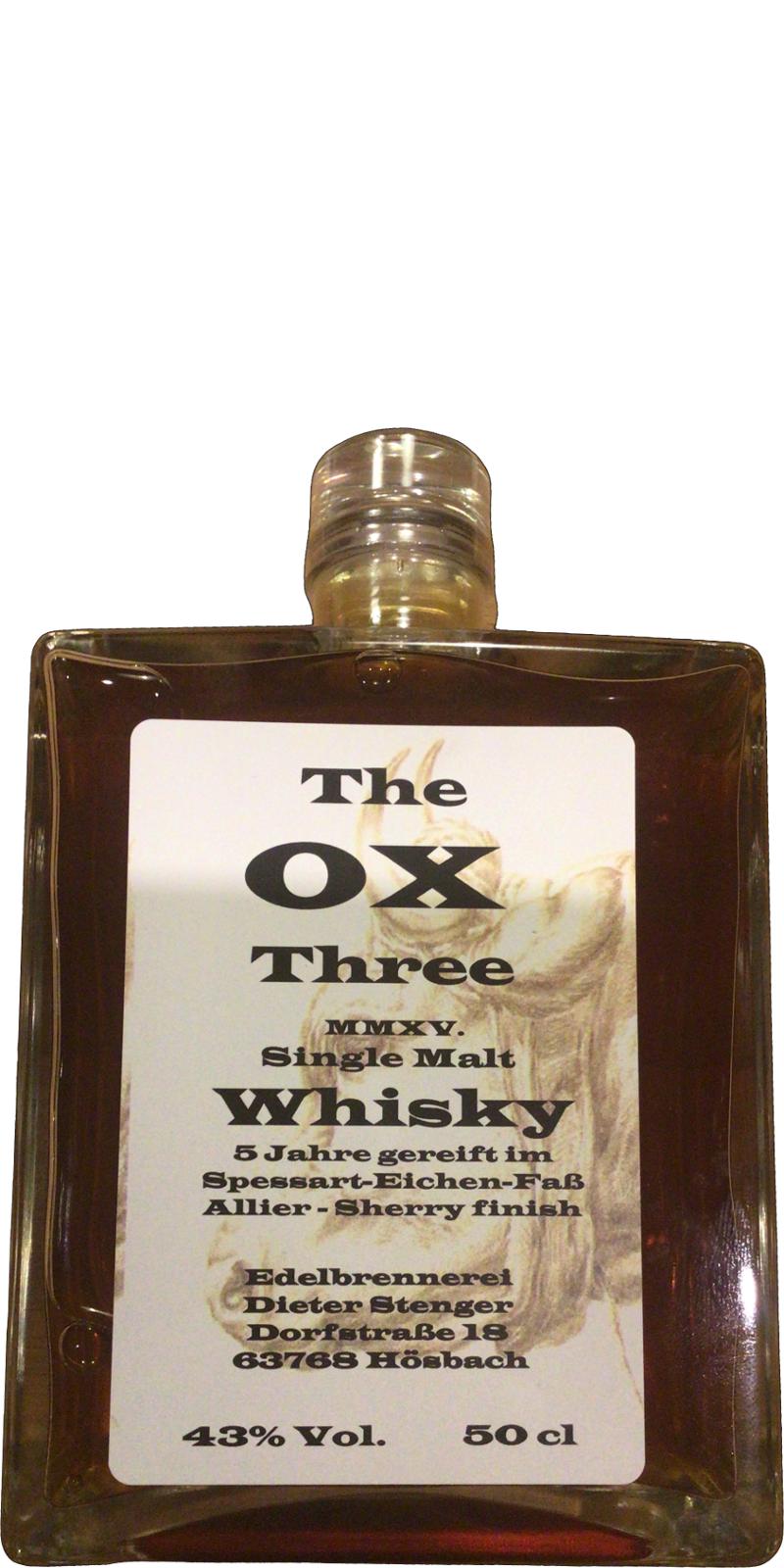 The Ox Three 43% 500ml