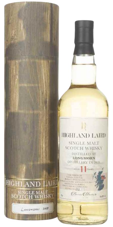 Longmorn 2008 BRI American Oak Barrel #1229 56.8% 700ml
