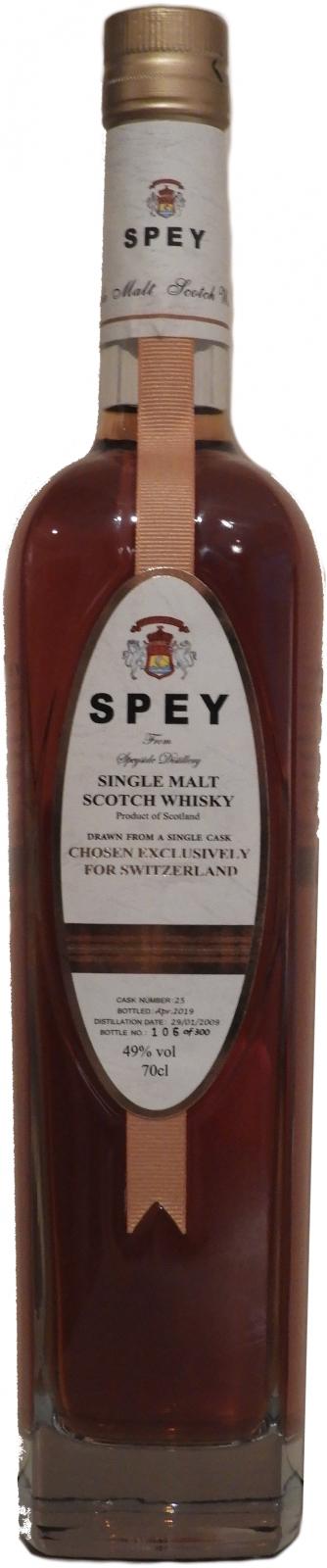 SPEY 2009 #25 Chosen exclusively for Switzerland 49% 700ml