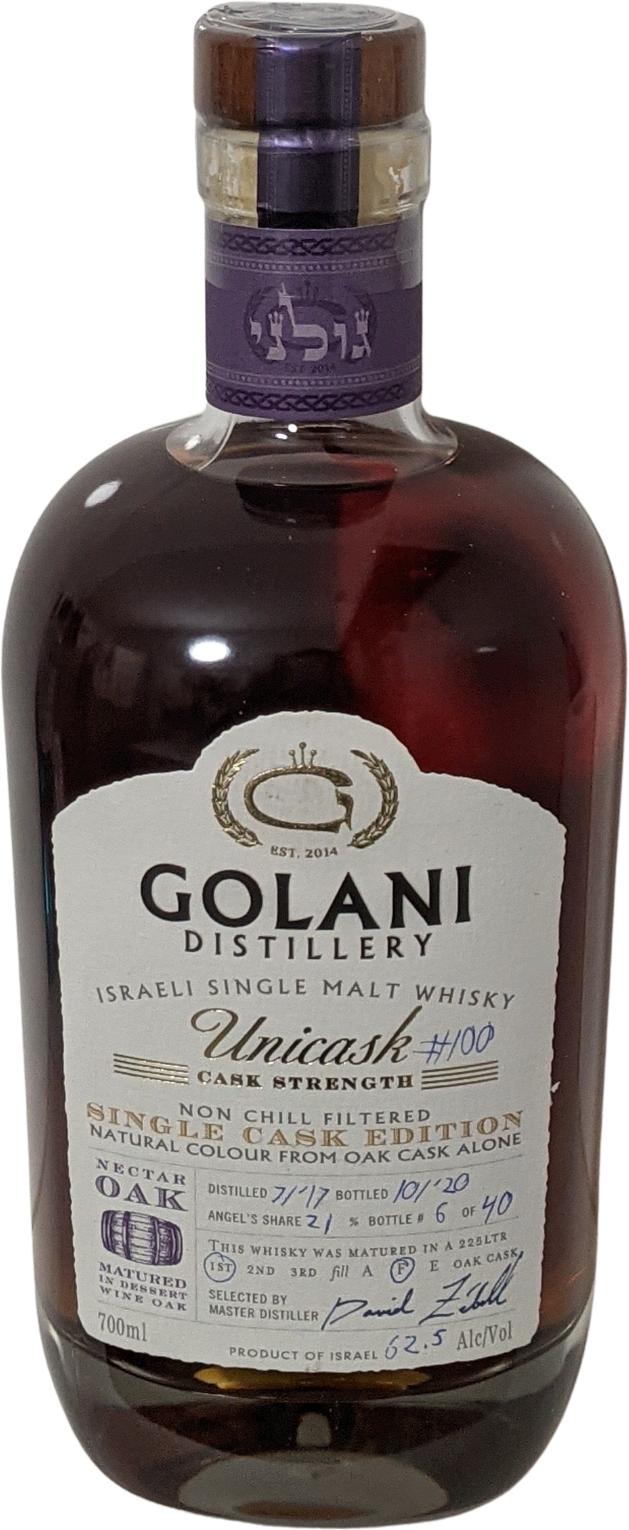 Golani 2017 #100 62.5% 700ml