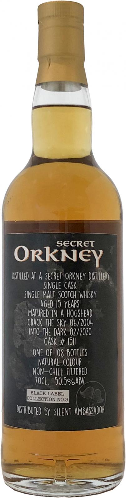 Secret Orkney Distillery 2004 SltA