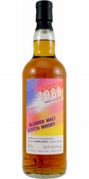 Blended Malt Scotch Whisky 1988 SpSp - Ratings and reviews