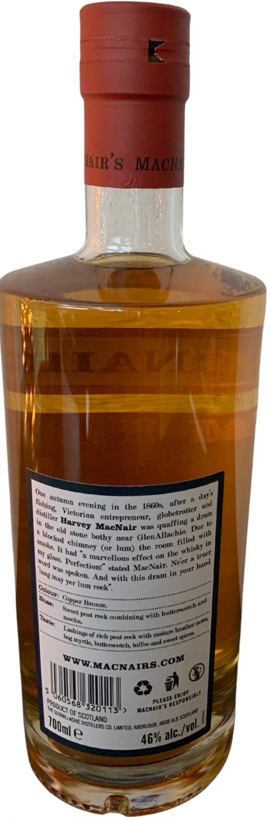 MacNair's 12-year-old - Lum Reek Peated - Ratings and reviews - Whiskybase