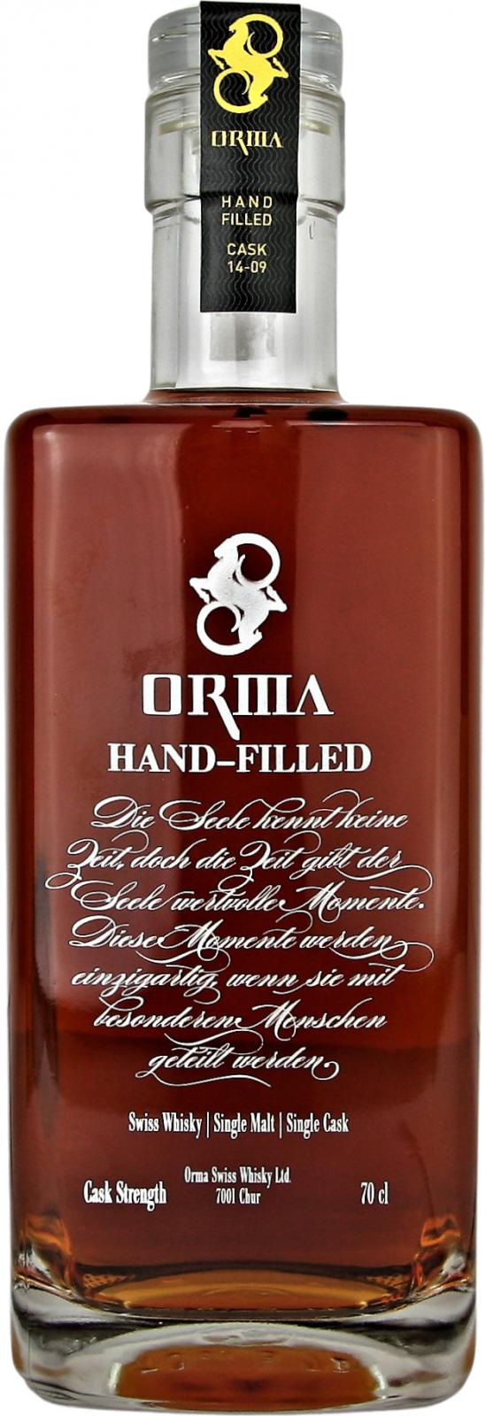 Orma CASK 14-09 Hand-Filled 53.8% 700ml