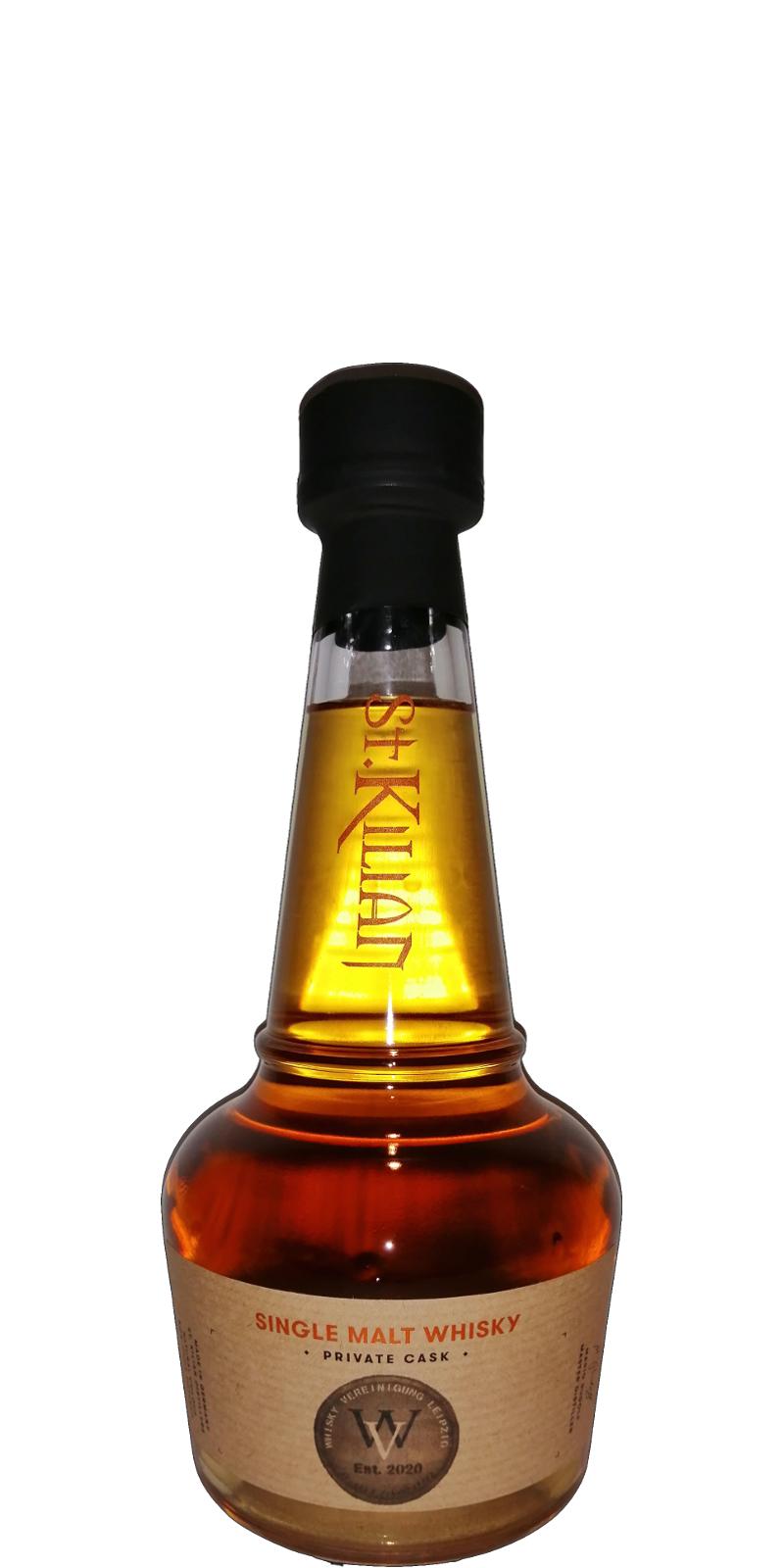 St. Kilian 2017 ex Bourbon AWE #1457 Whisky Vereinigung Leipzig 55.4% 500ml