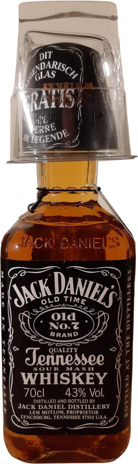 Jack Daniel's Old No. 7 Gift Set 43% 700ml