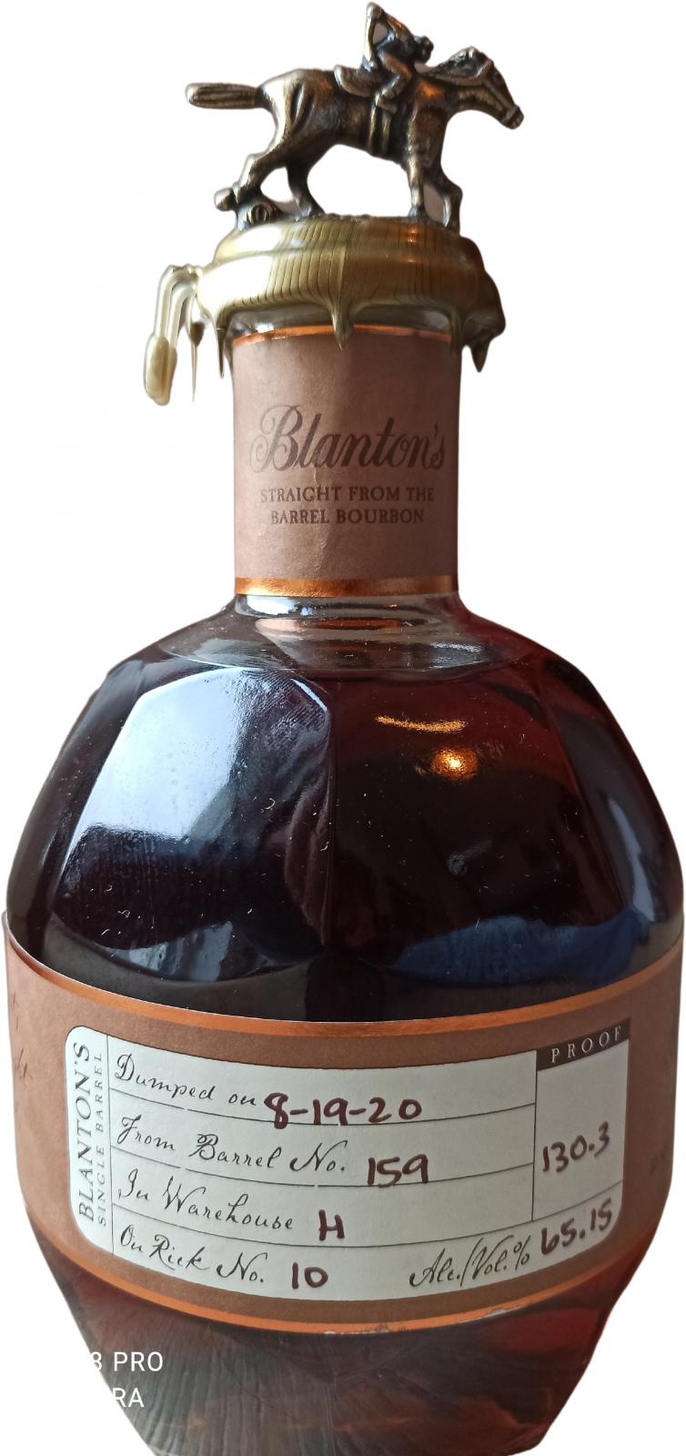 Blanton's Straight from the Barrel #159 65.15% 700ml