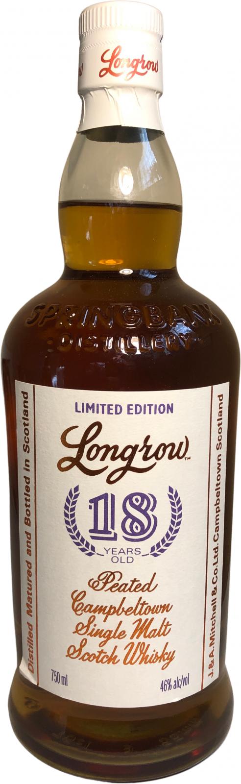 Longrow 18yo 46% 750ml