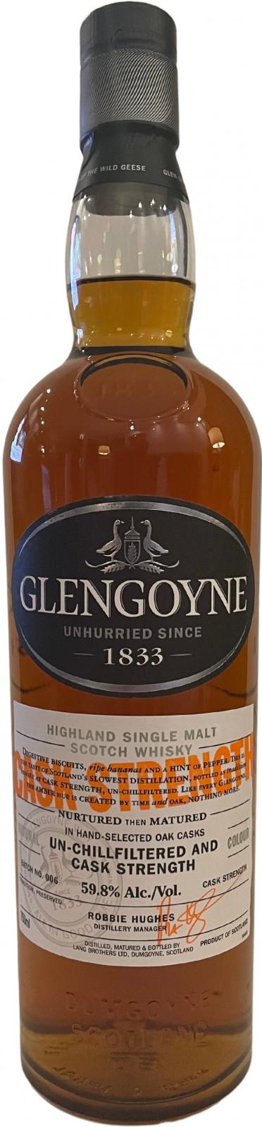 Glengoyne Cask Strength Sherry 59.8% 750ml