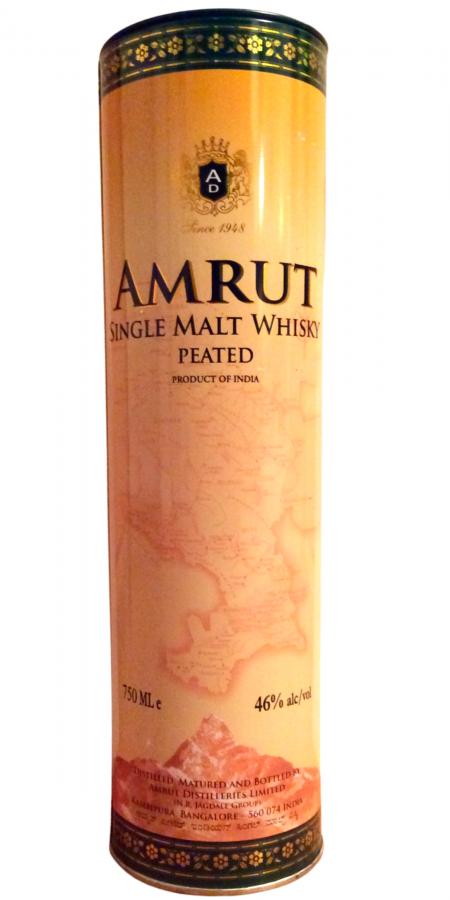 Amrut Peated Indian Peated Batch No 48 46% 750ml