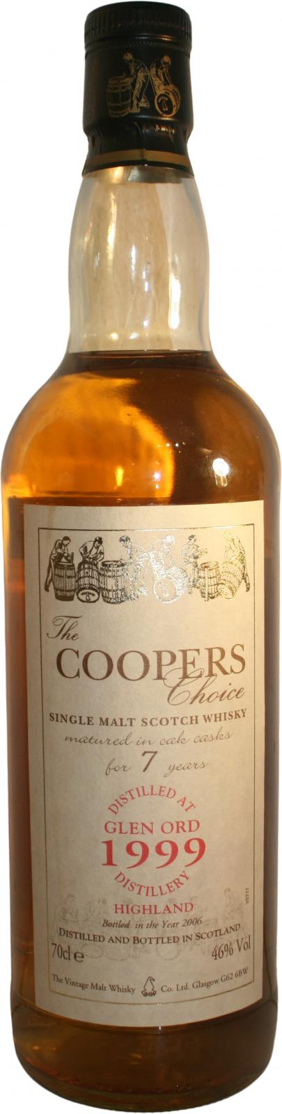 Glen Ord 1999 VM The Coopers choise Oak Cask 46% 700ml