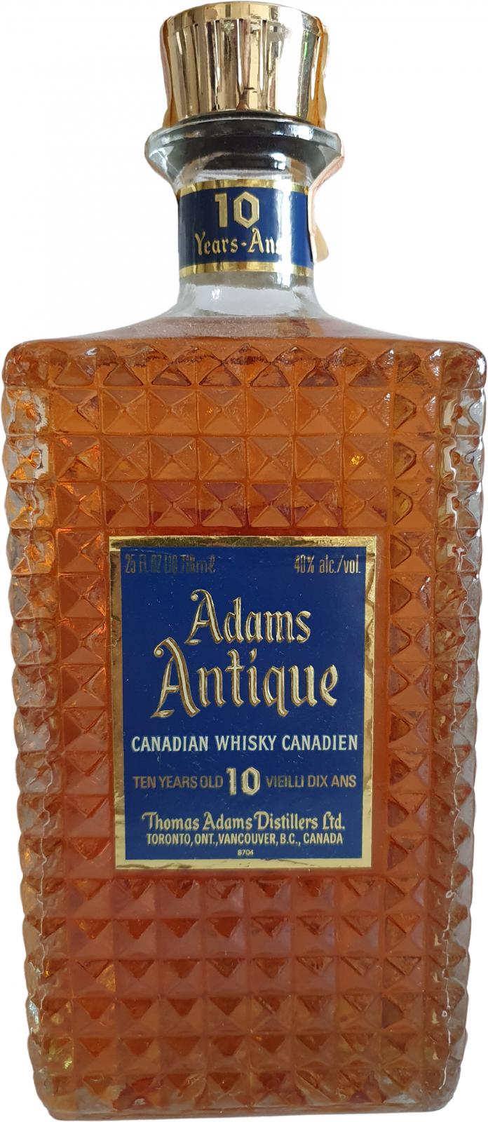 Adams Antique 10yo 40% 710ml