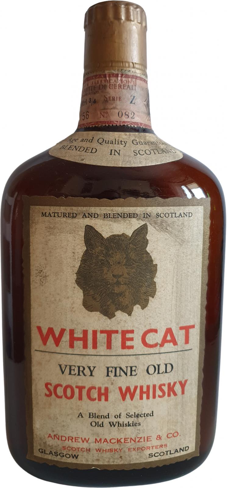 White Cat Very fine old Scotch Whisky