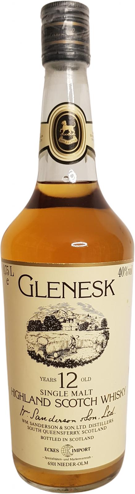 Glenesk 12yo Eckes Import Germany 40% 750ml