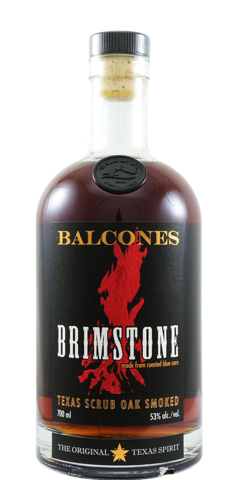 Balcones Brimstone 53% 700ml