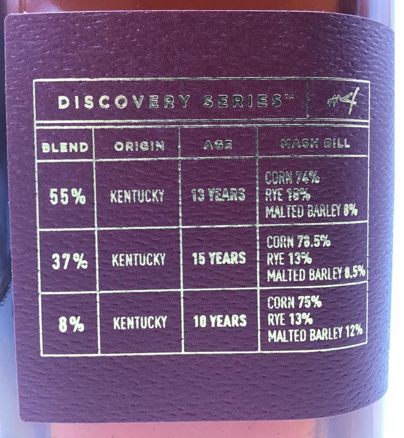 Bardstown Bourbon Company Discovery Series #4 - Ratings And Reviews ...