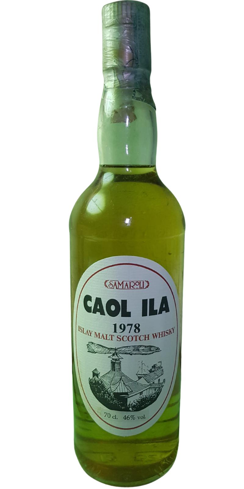 Caol Ila 1978 Sa Bulloch Lade & CO. Ltd 46% 700ml