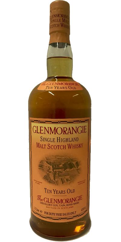 Glenmorangie 10 Years Old 1998 - 100° Proof - Duty Free Edition 57.2% -  World Wine & Whisky