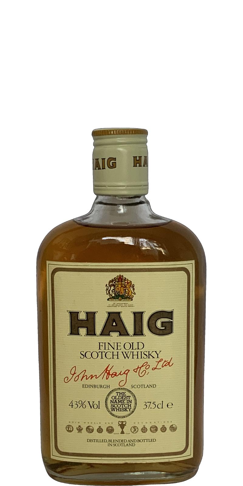 Haig Fine old Scotch Whisky Fine Old Scotch Whisky 43% 375ml