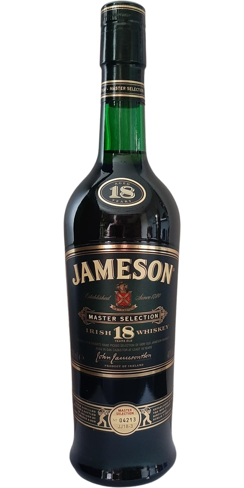 Jameson 18-year-old - Ratings and reviews - Whiskybase