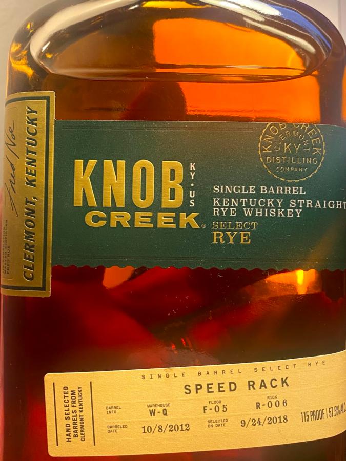 Knob Creek Single Barrel Select Rye - Ratings and reviews - Whiskybase