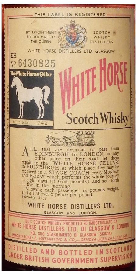 White Horse Scotch Whisky