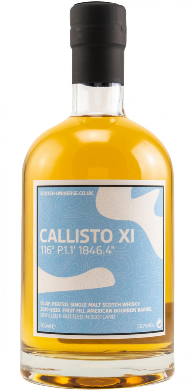 Scotch Universe Callisto XI - 116° P.1.1' 1846.4"
