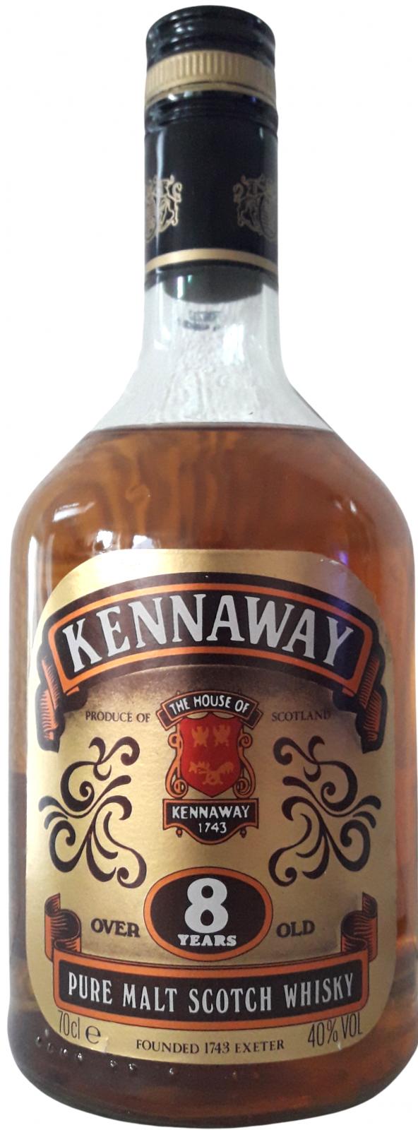 Kennaway 8yo Pure Malt Scotch Whisky 40% 700ml