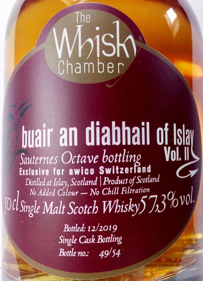 buair an diabhail of Islay Special ex Sauternes cask bottling Vol. II