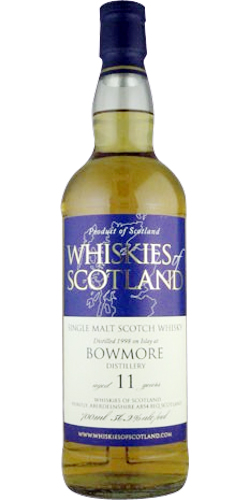 Bowmore 1998 SMD Whiskies of Scotland 56.2% 700ml