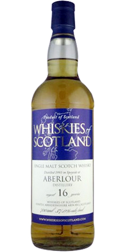 Aberlour 1993 SMD Whiskies of Scotland 57% 700ml
