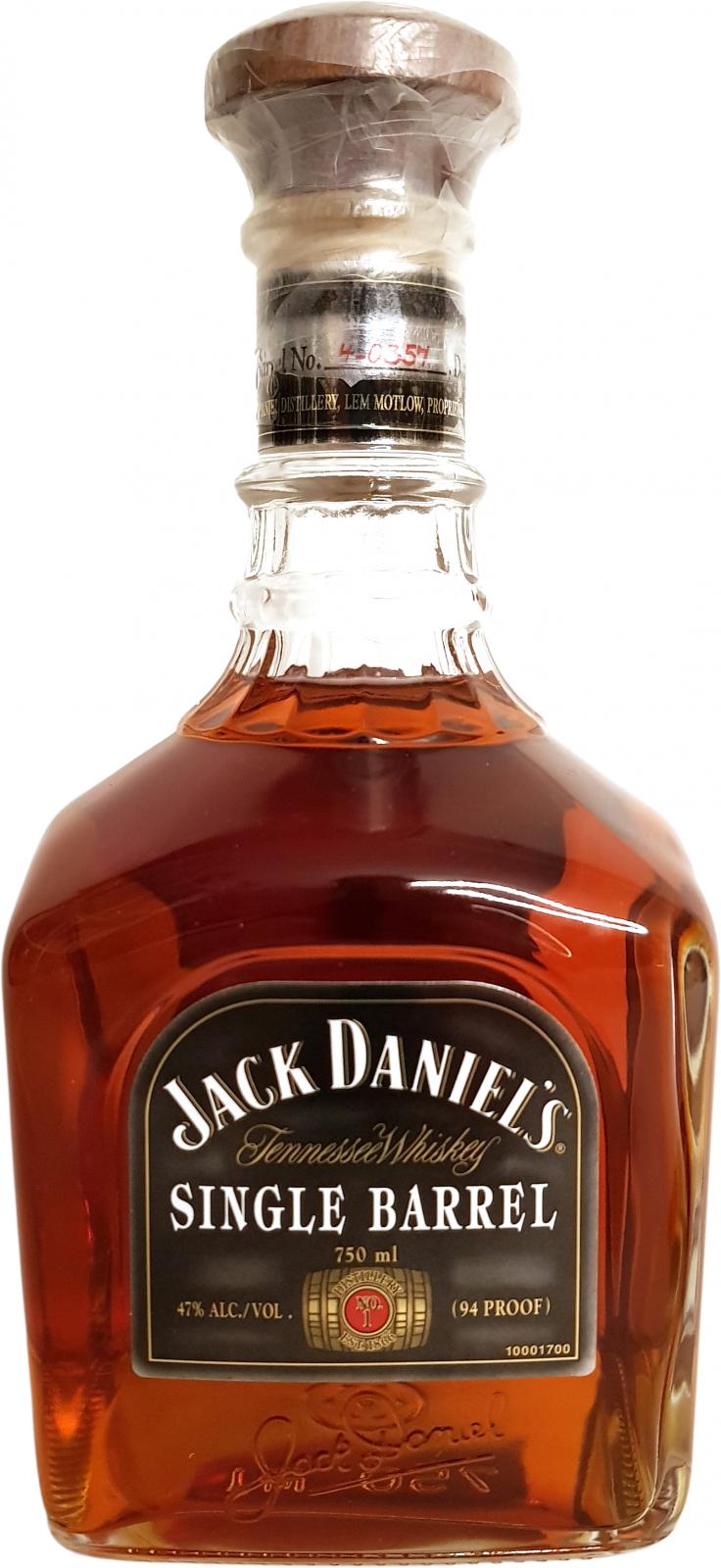 Jack Daniel's Single Barrel 4-0357 47% 750ml
