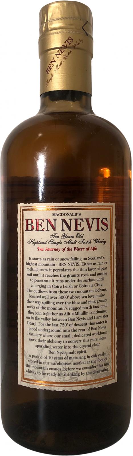 Ben Nevis 10-year-old