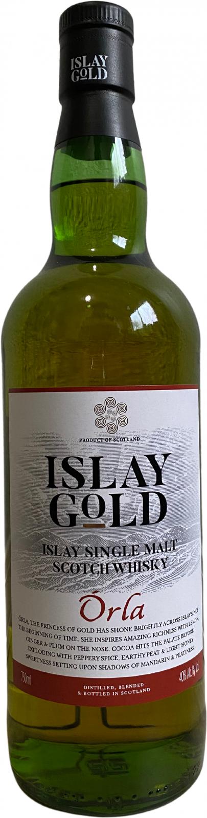 Islay Gold Orla 40% 750ml