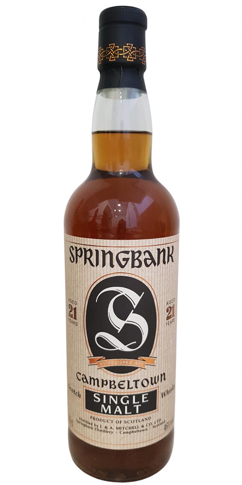 Springbank 21-year-old