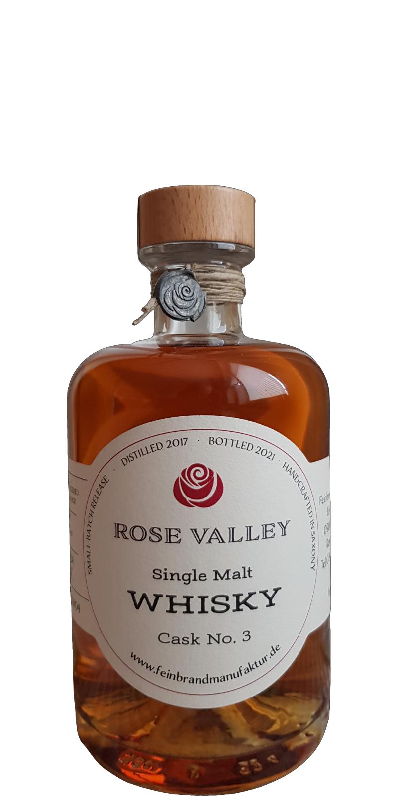 Rose Valley 2017 Oloroso Sherry Cask 53.3% 500ml
