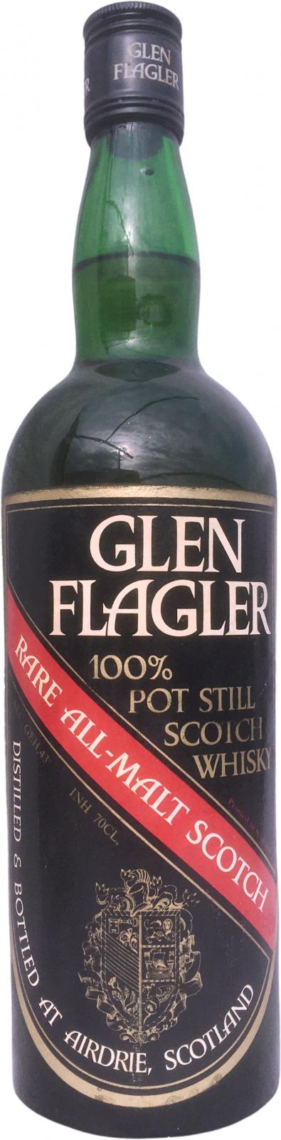 Glen Flagler Rare All-Malt Scotch 100% Pot Still Scotch Whisky 43% 700ml