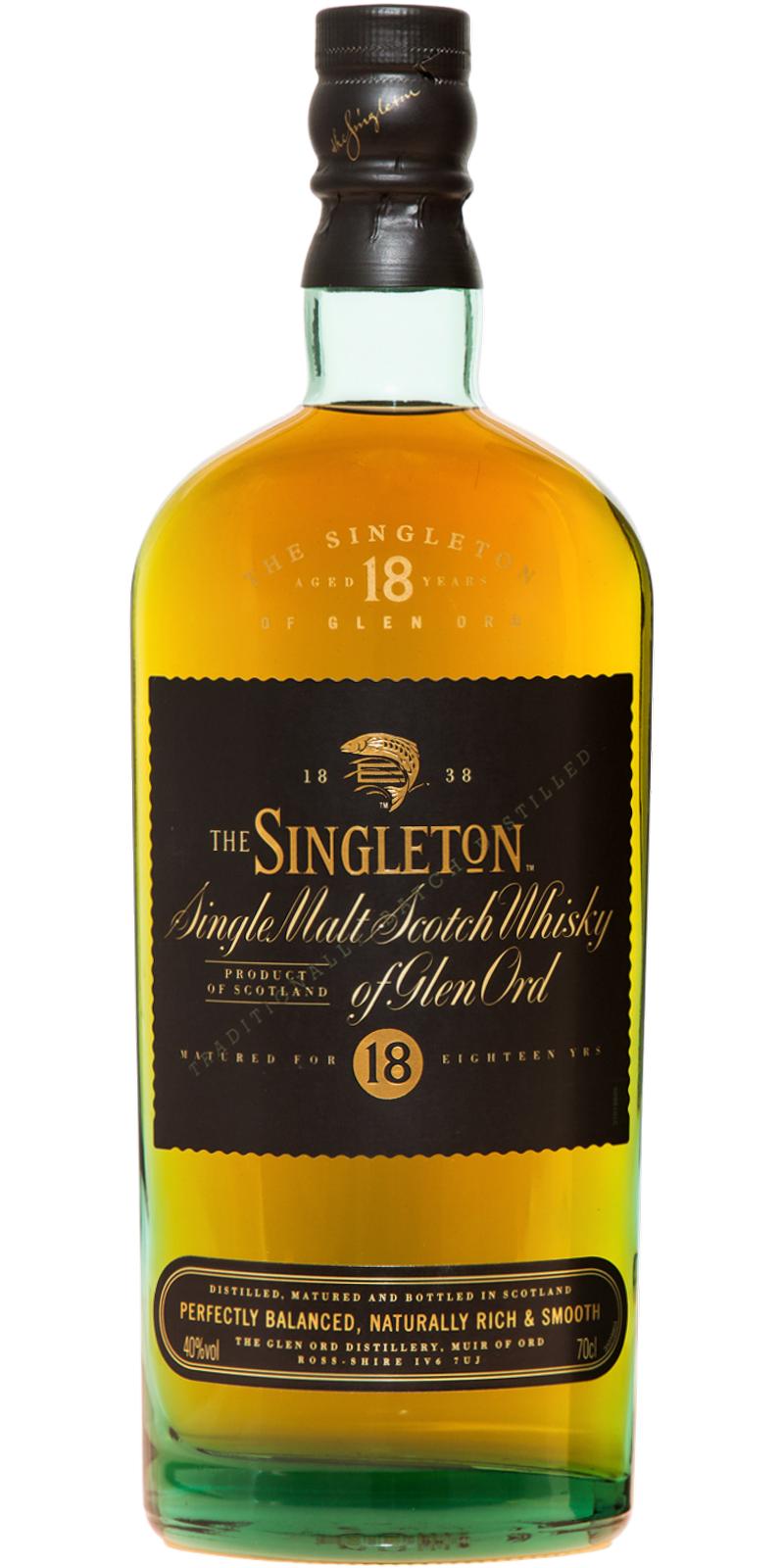 The Singleton Of Glen Ord 18 Year Old Ratings And Reviews Whiskybase 1888