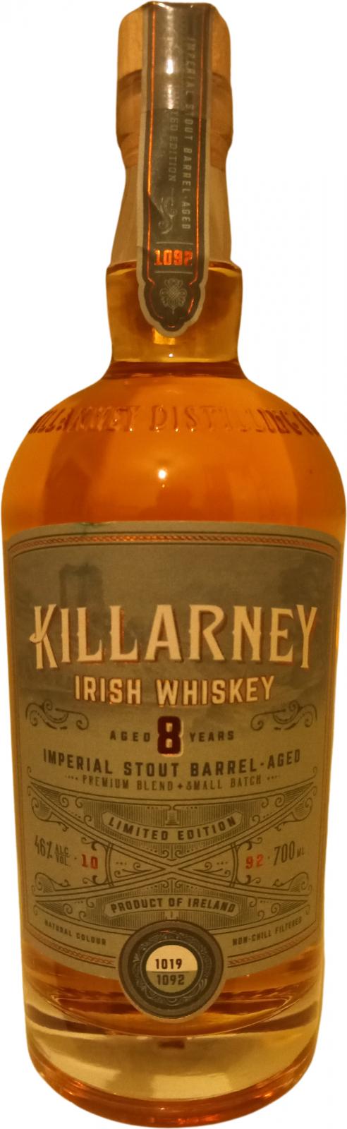 Killarney Irish Whiskey 08-year-old KDgC