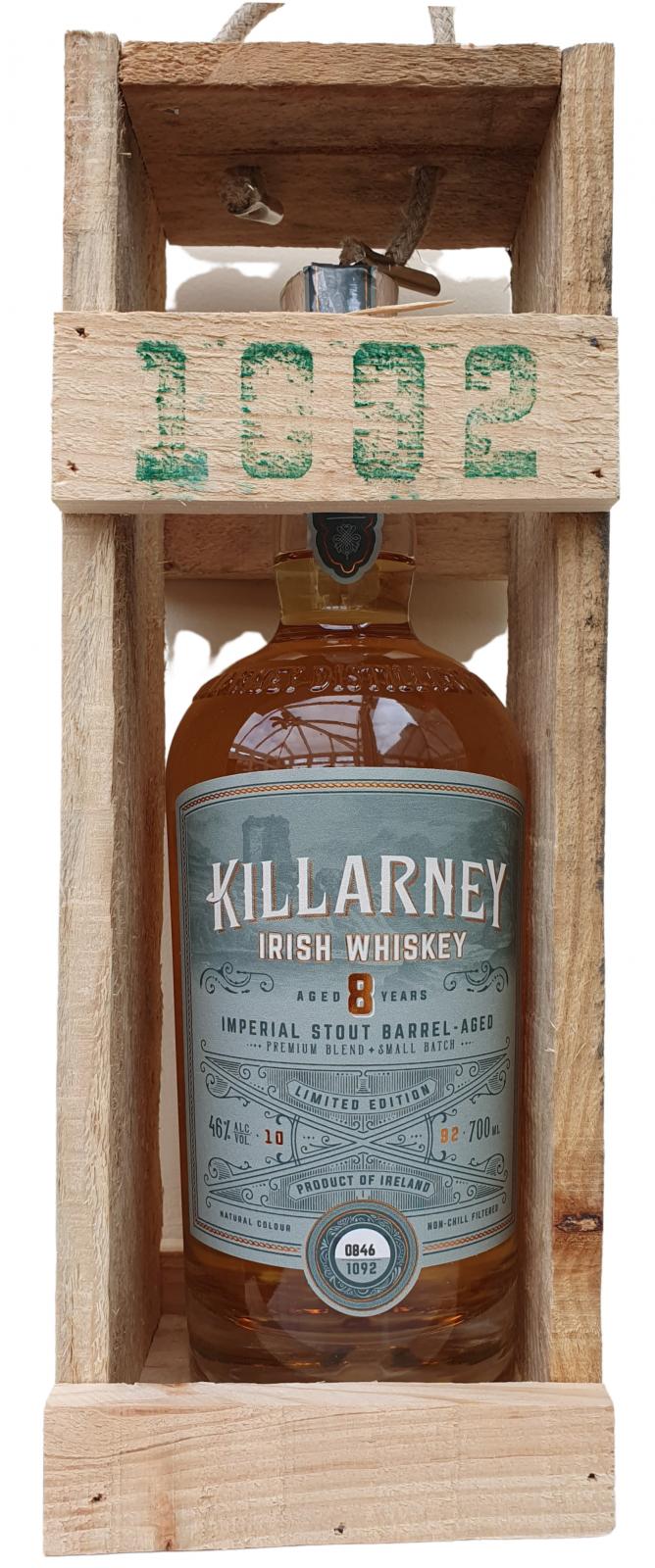 Killarney Irish Whiskey 08-year-old KDgC