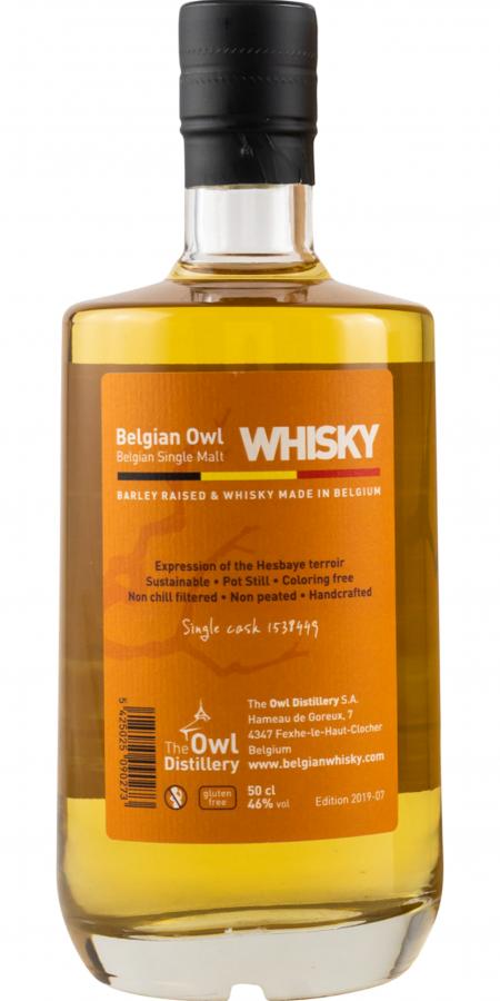 The Belgian Owl 40 months Ratings and reviews Whiskybase