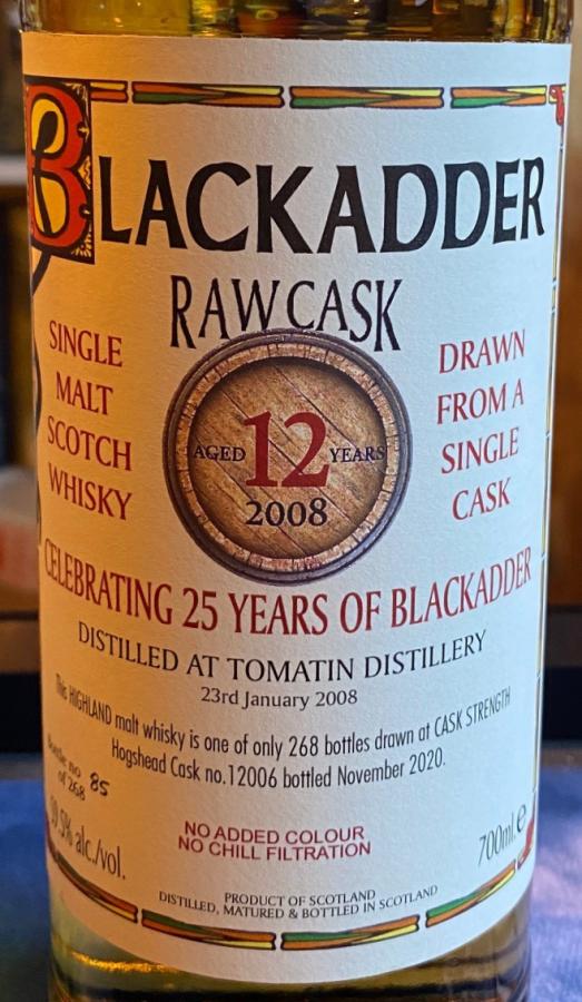 【超激得定番】リンクウッド12 ブラックアダー25周年記念ボトル ウイスキー