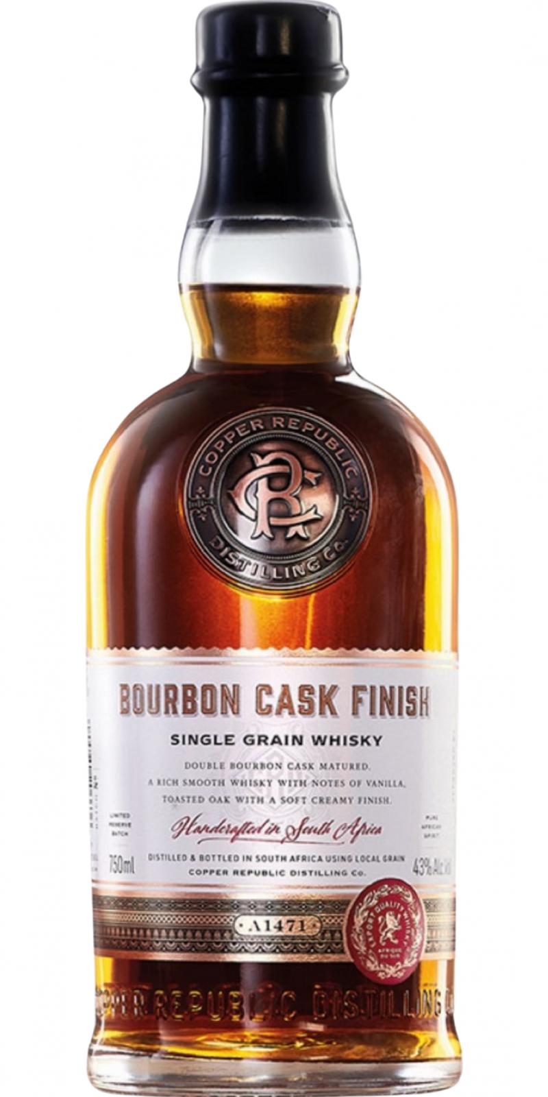 Copper Republic Distilling Bourbon Cask Finish