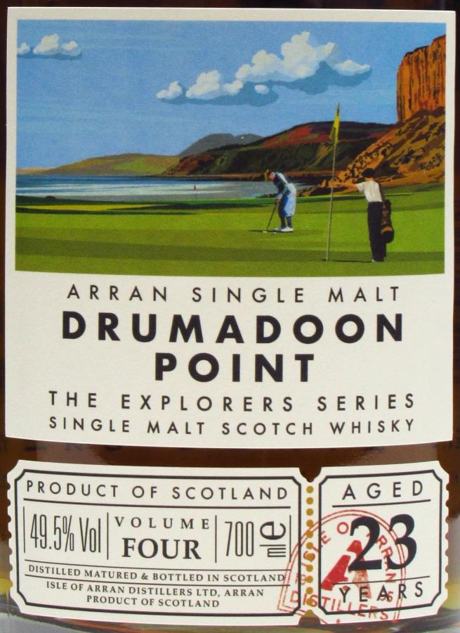 Arran Drumadoon Point - Ratings and reviews - Whiskybase