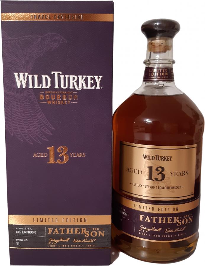 Wild Turkey Father & Son 13 Year Old Limited Edition Kentucky Straight – De  Wine Spot