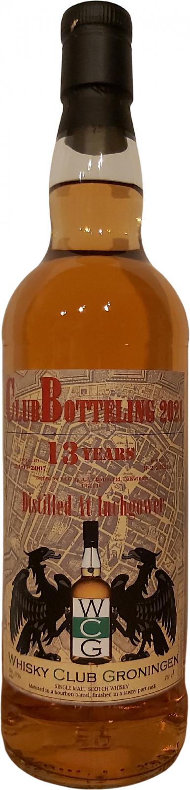 Inchgower 2007 Cl WCG Clubbotteling 2021 56.3% 700ml